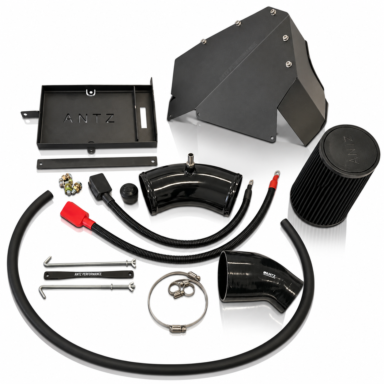 BA BF 4" Turbo Side Intake & Under Headlight Battery Relocation
