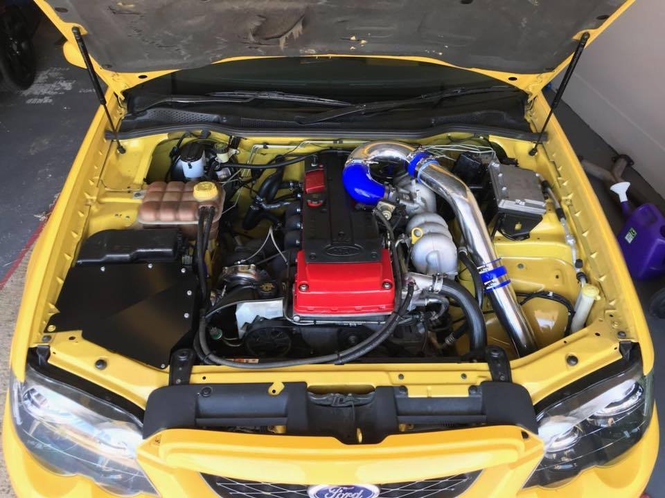 BA BF 4" Turbo side Intake Complete Air Box