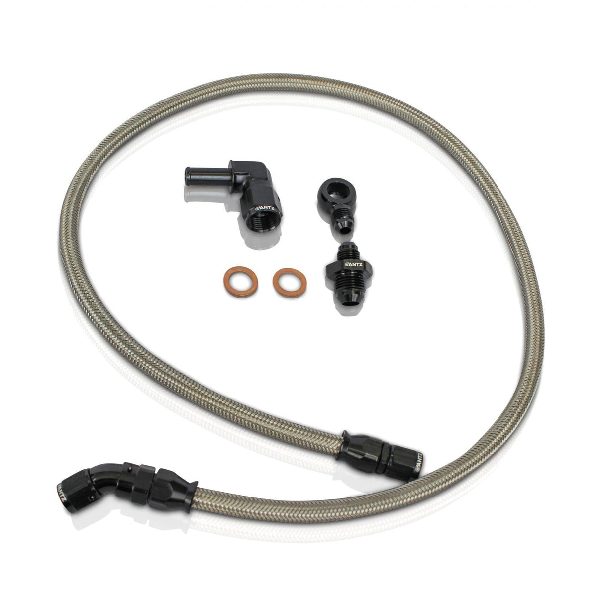 Barra Braided Turbo Water Line Kit