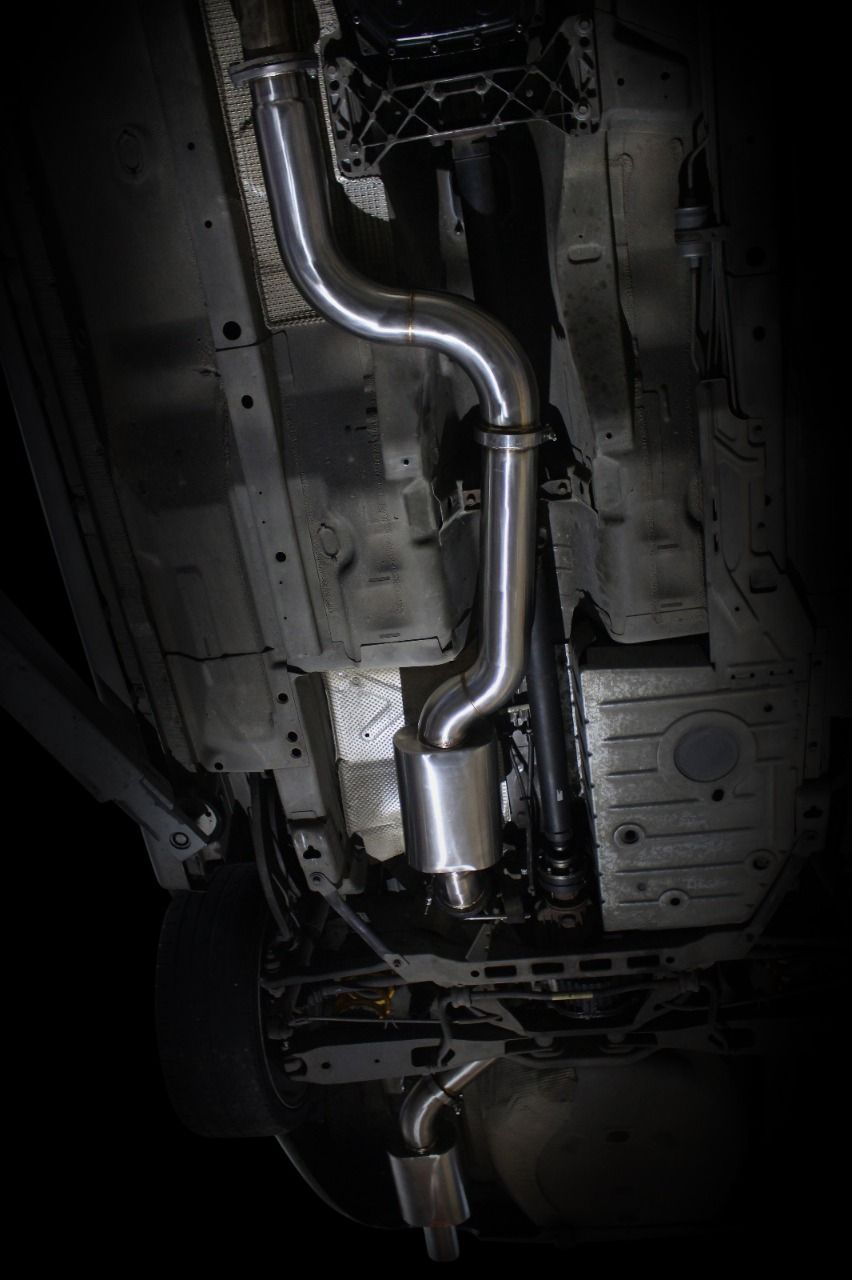 FG FGX 4" Turbo Back Exhaust - Sedan