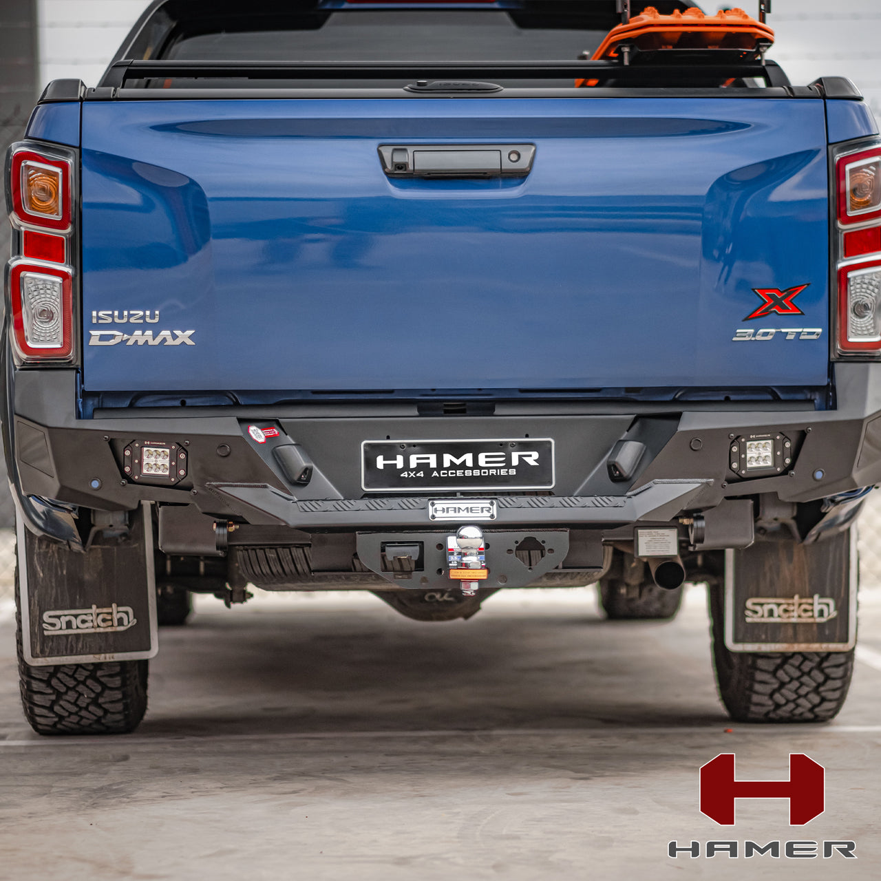 Isuzu D-MAX Nova Rear bar (2021+)