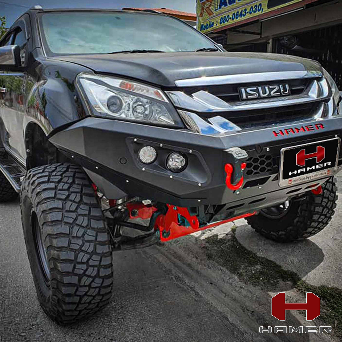 Isuzu MU-X King Bull Bar (2012+)