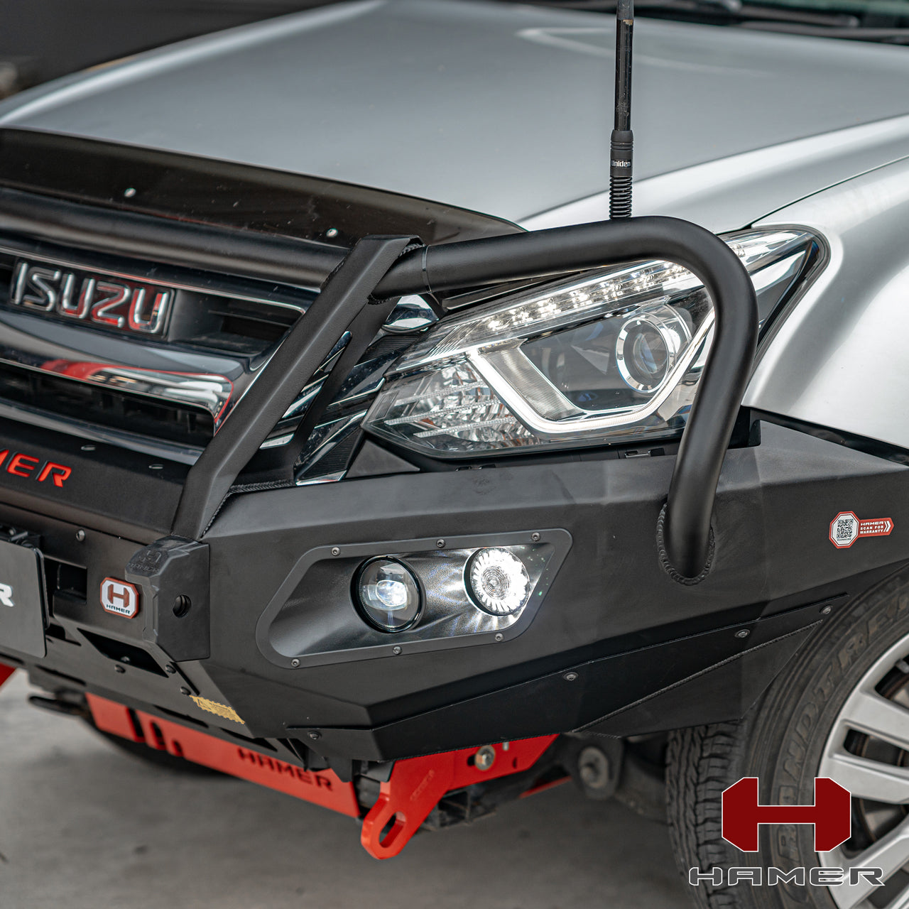 Isuzu MU-X King Plus Bull Bar (2016+)
