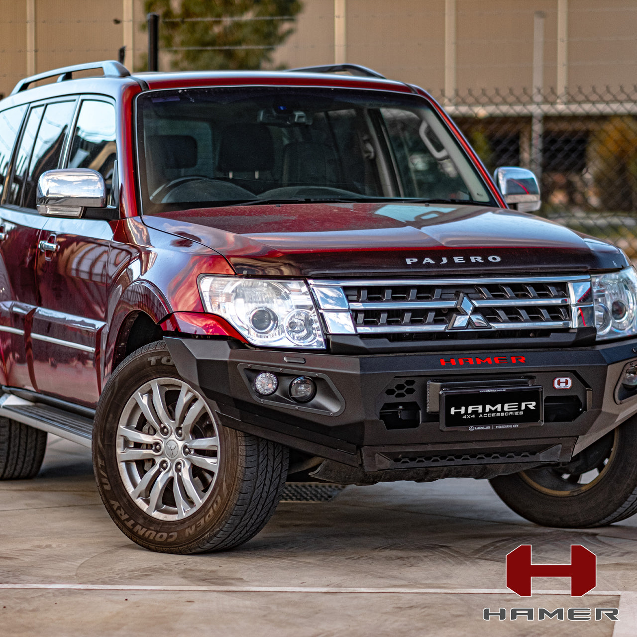 Mitsubishi Pajero King Bull Bar (2016+)