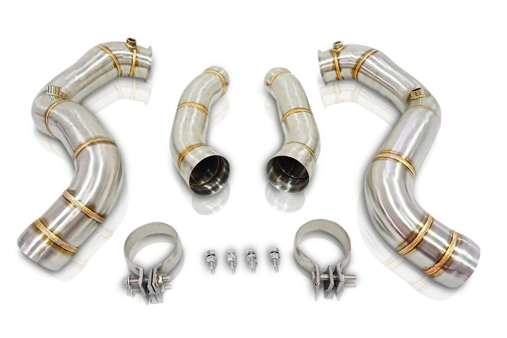 Mercedes Benz 2015+ C63 Performance Downpipes C63S AMG Down pipe Catless C Class
