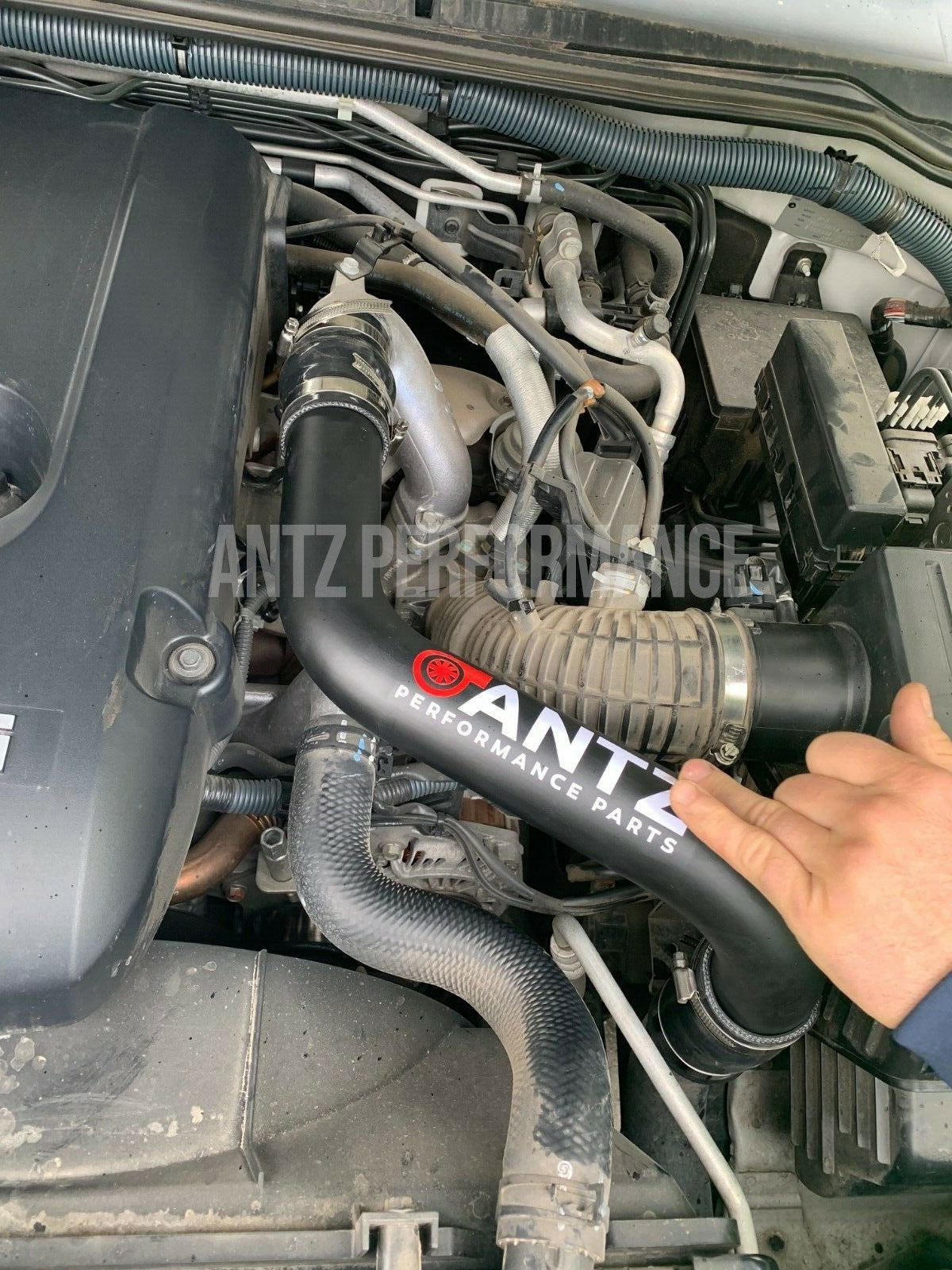 Navara D40 Turbo Hot Side Pipe Hose Clamp Both Ends Style - (2007-2011)