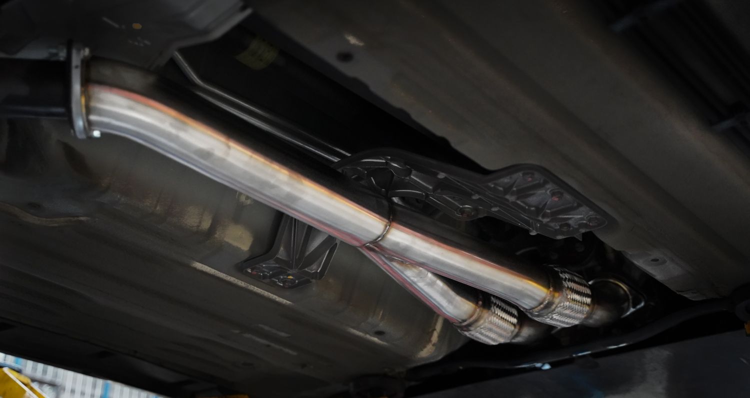 Nissan GTR GT-R R35 3.5" 89mm Mid pipe Exhaust Stainless Steel (2008-2018)