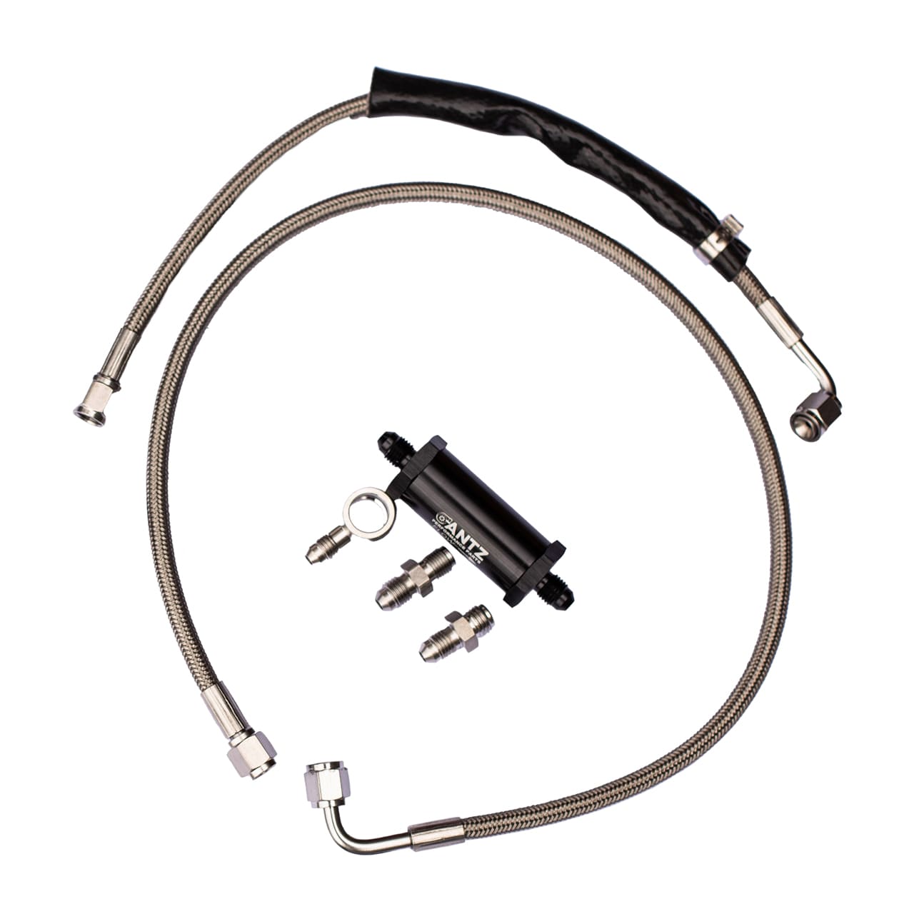 Barra Turbo Billet Oil Feed Line Kit