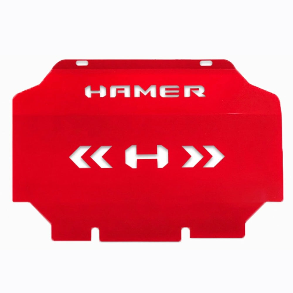 Image of a Hamer Bash Plate isolated on a white background. 