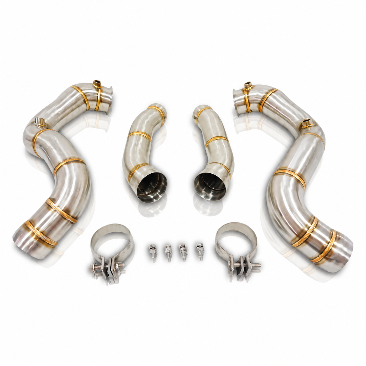 Mercedes Benz 2015+ C63 Performance Downpipes C63S AMG Down pipe Catless C Class