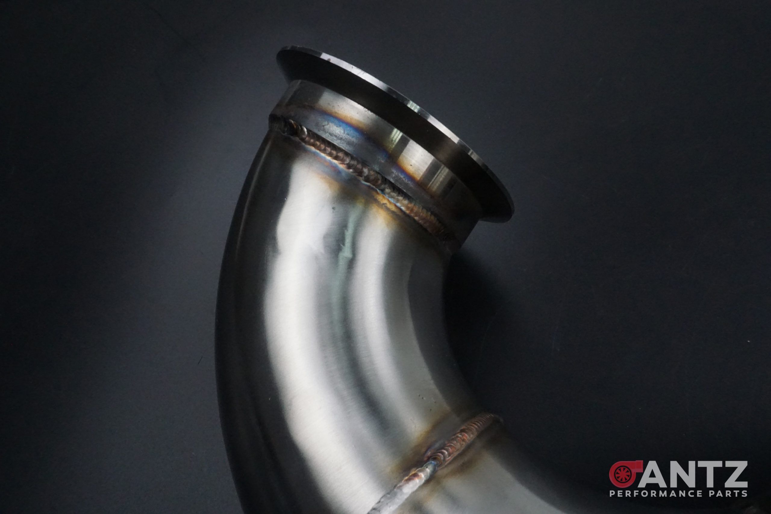 Mercedes Benz 3.5" Sports Downpipe Mercedes A45 / CLA 45 AMG (200cpsi) - Stainless Steel