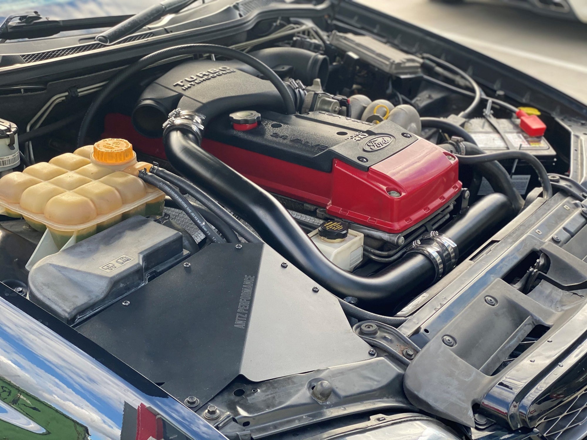 BA-BF 4" Turbo Side Intake & Passenger Tray Battery Relocation