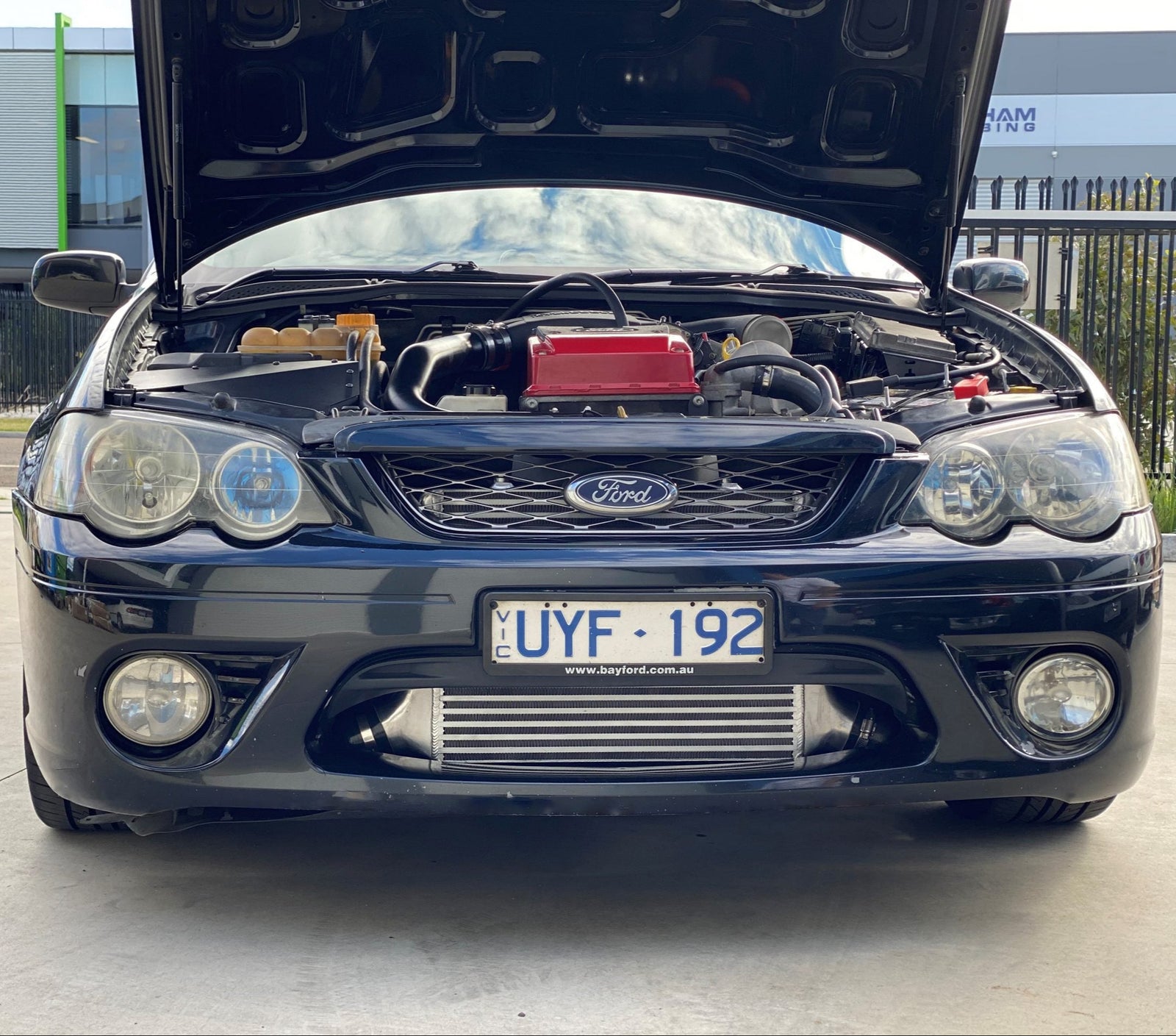 BA BF 4" Turbo Side Intake & Passenger Tray Battery Relocation