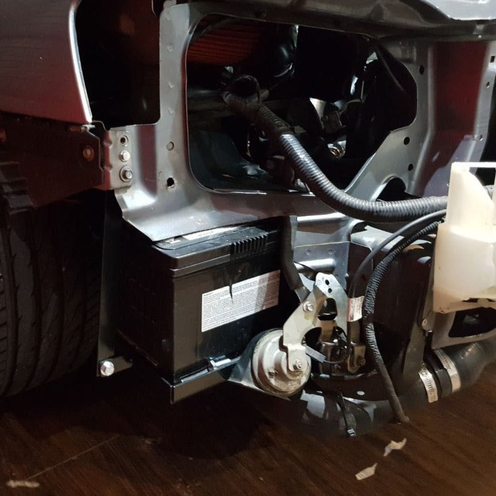 BA BF 4" Turbo Side Intake & Under Headlight Battery Relocation