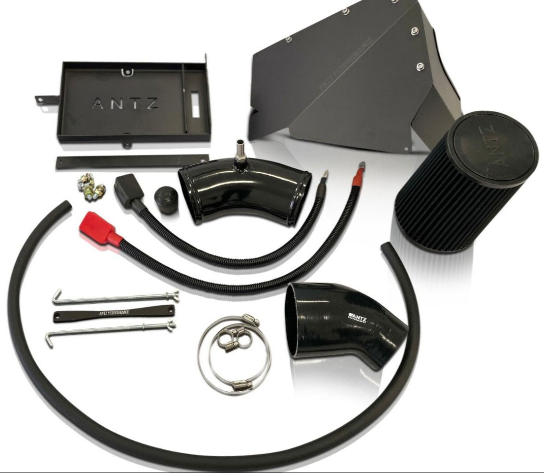 BA BF 4&quot; Turbo Side Intake &amp; Under Headlight Battery Relocation