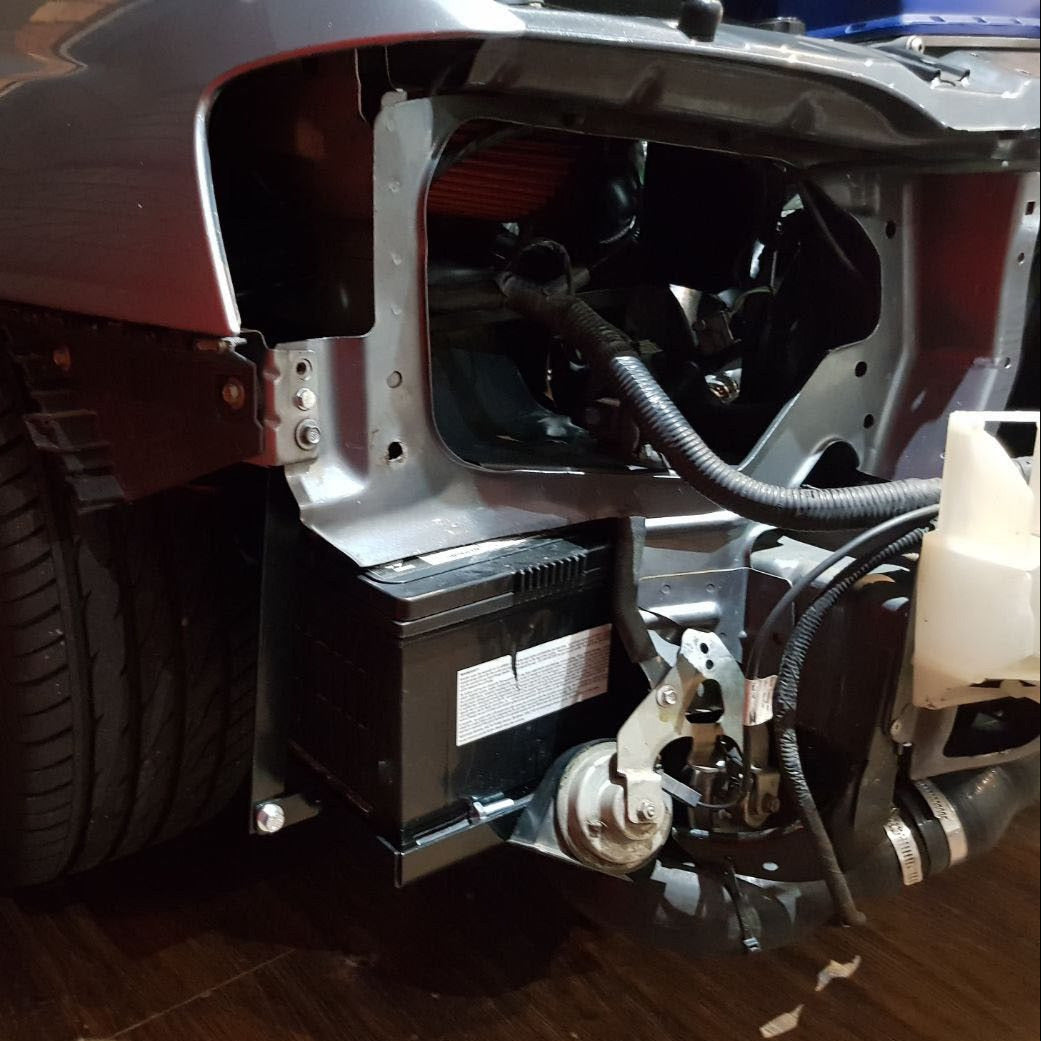 BA BF Battery Relocation Under Headlight / Behind Bumper Kit