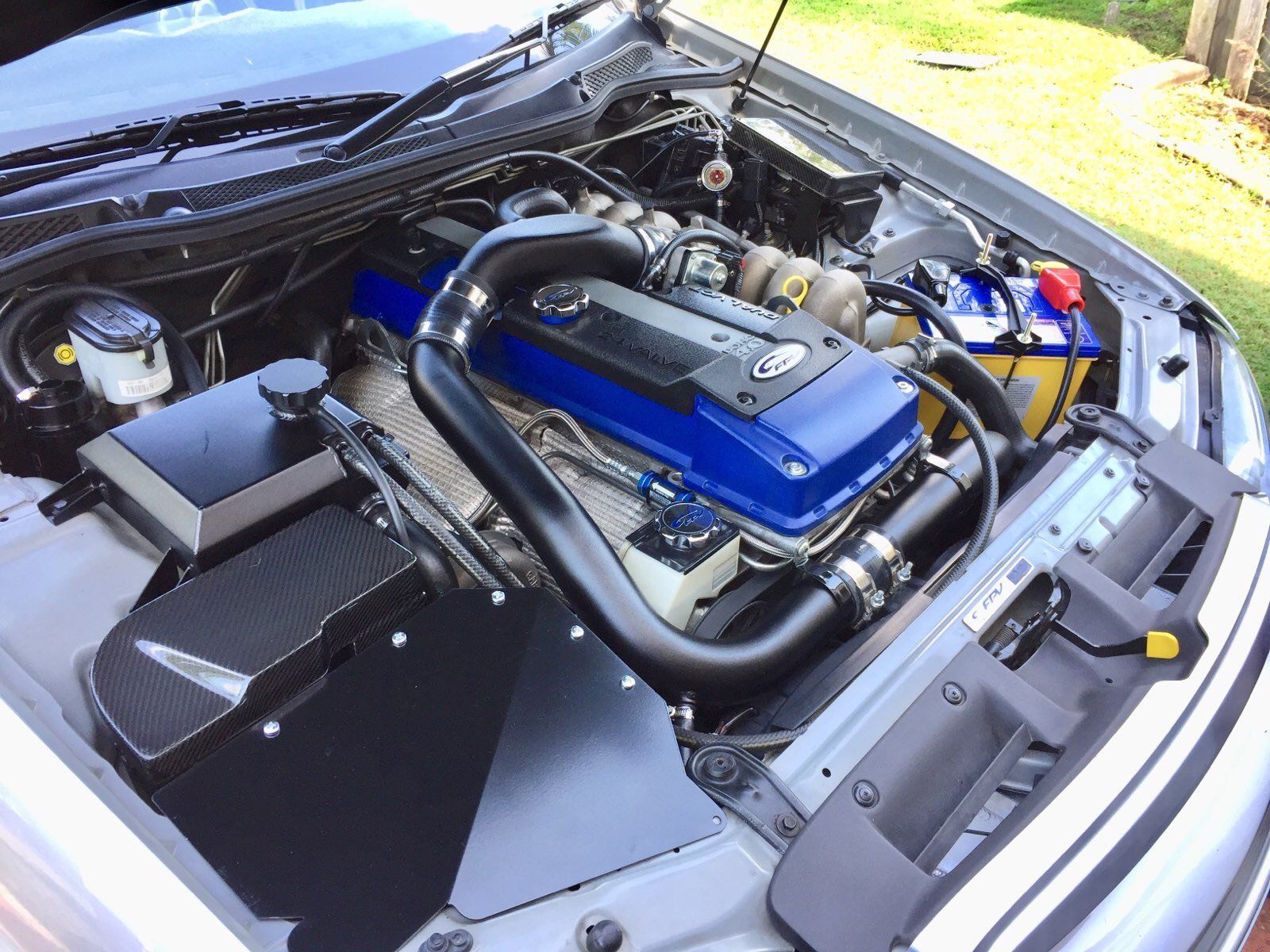 BA-BF Turbo Side Airbox Cover - Stealth Black