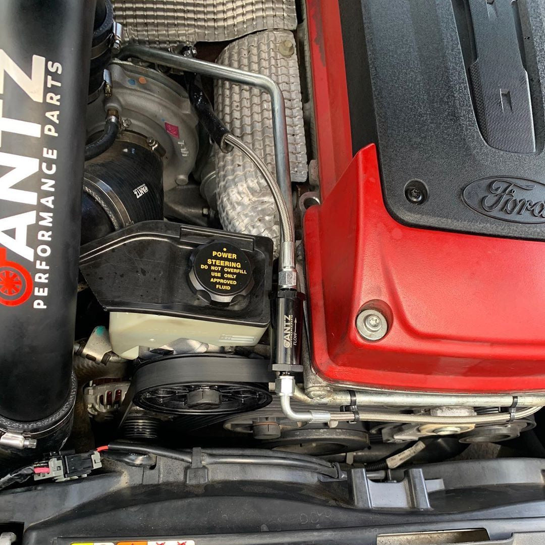 Barra Turbo Billet Oil Feed Line Kit