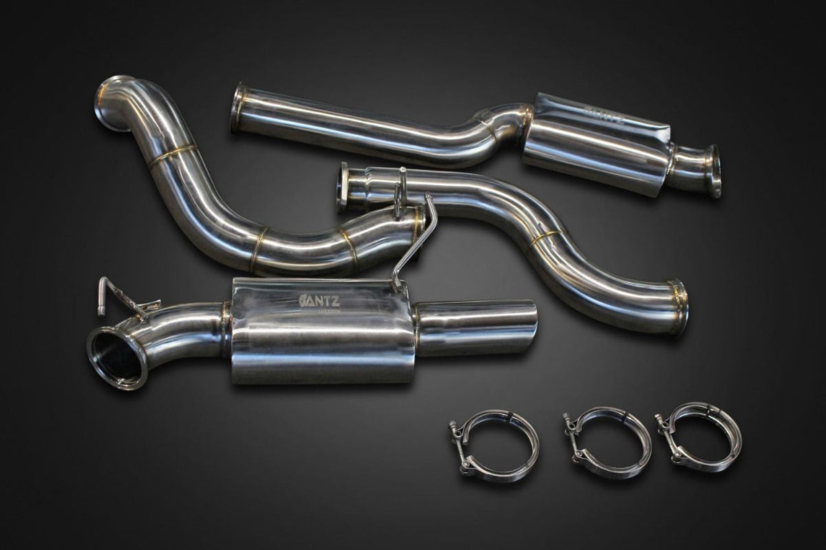 FG FGX 4&quot; Cat-Back Exhaust - Sedan