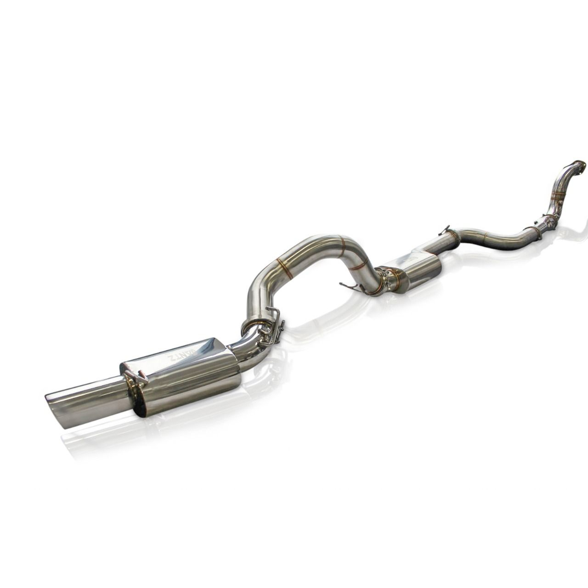 FG FGX 4" Turbo Back Exhaust - Sedan