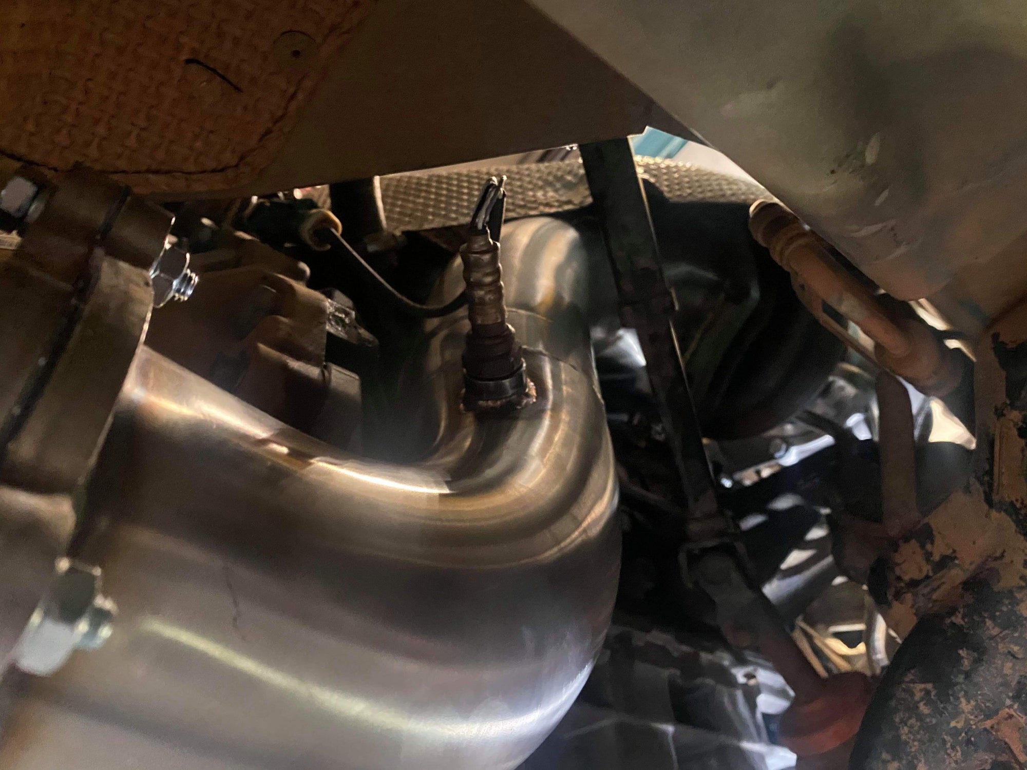 FG FGX Ford Falcon 4" Down Pipe & 100 Cell Cat