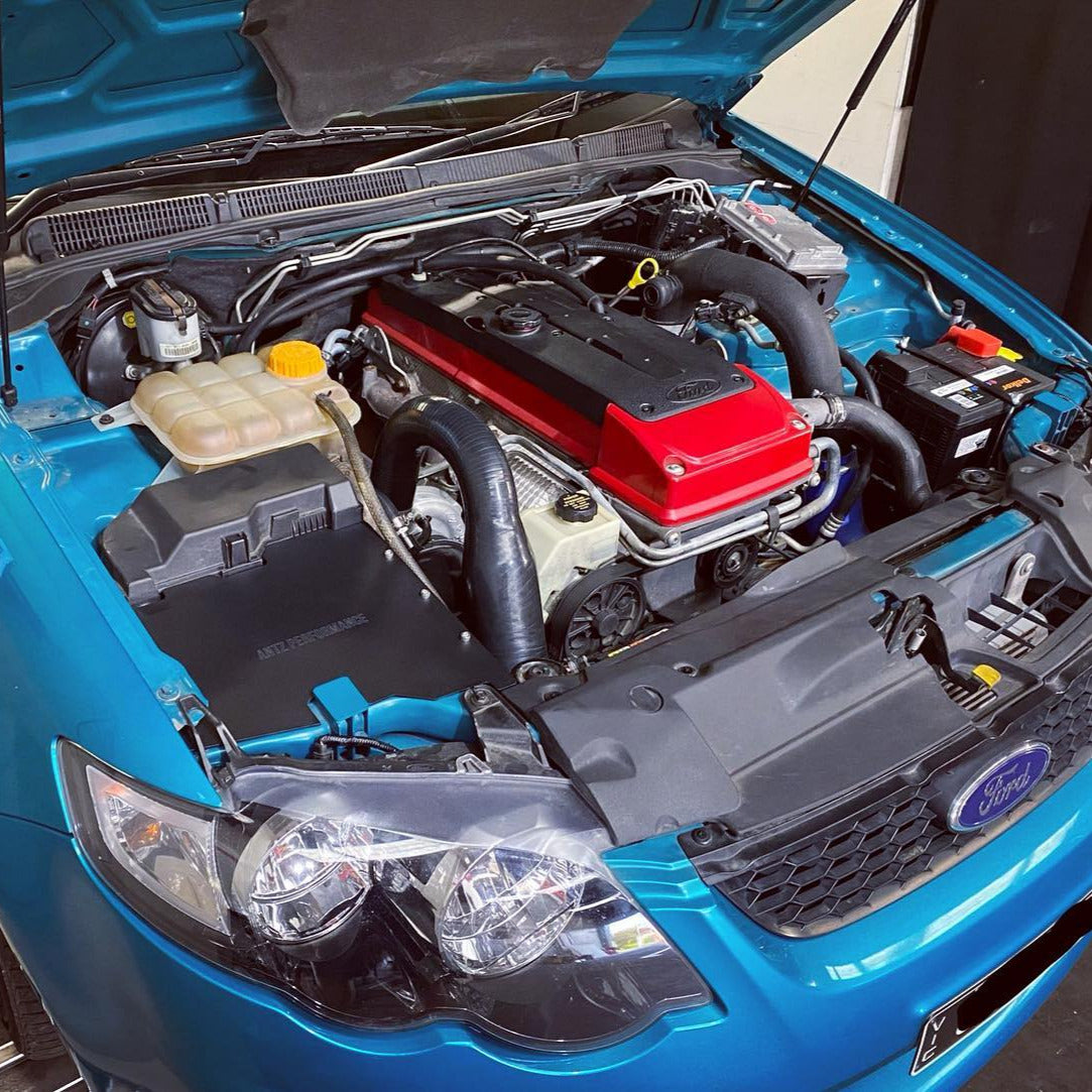 FG FGX Turbo Side Intake &amp; Passenger Battery Relocation Kit