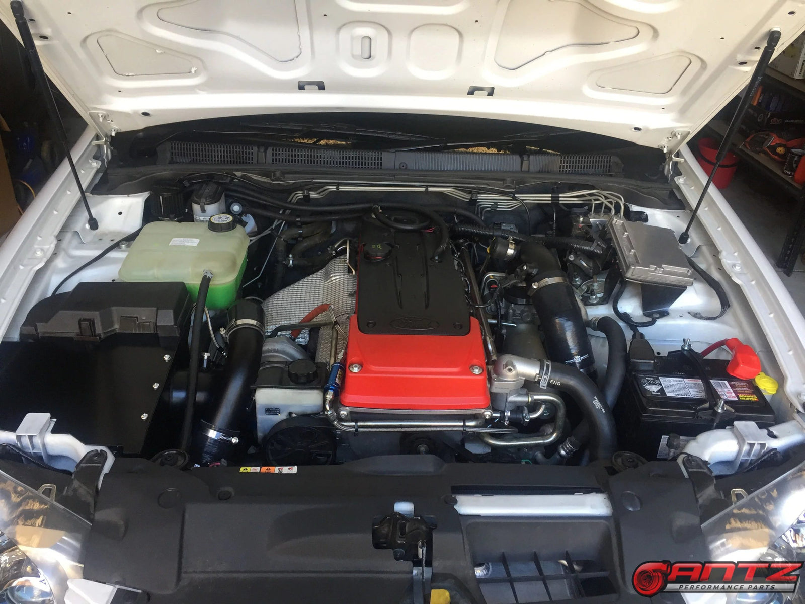 FG FGX Turbo Side Intake & Passenger Battery Relocation Kit
