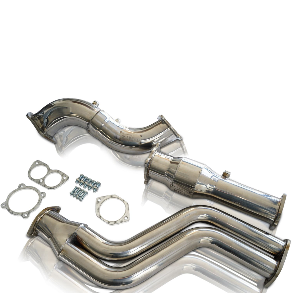 Ford Falcon BA BF XR6 Turbo Dump Pipe &amp; Hi-Flow 100 Cell Cat Down