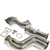 Ford BA BF Falcon XR6 Turbo Dump Pipe Hi-Flow 100 Cell Cat Down