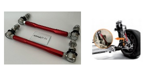 ANTZ extended front stabiliser links for the Next Gen Ford Ranger