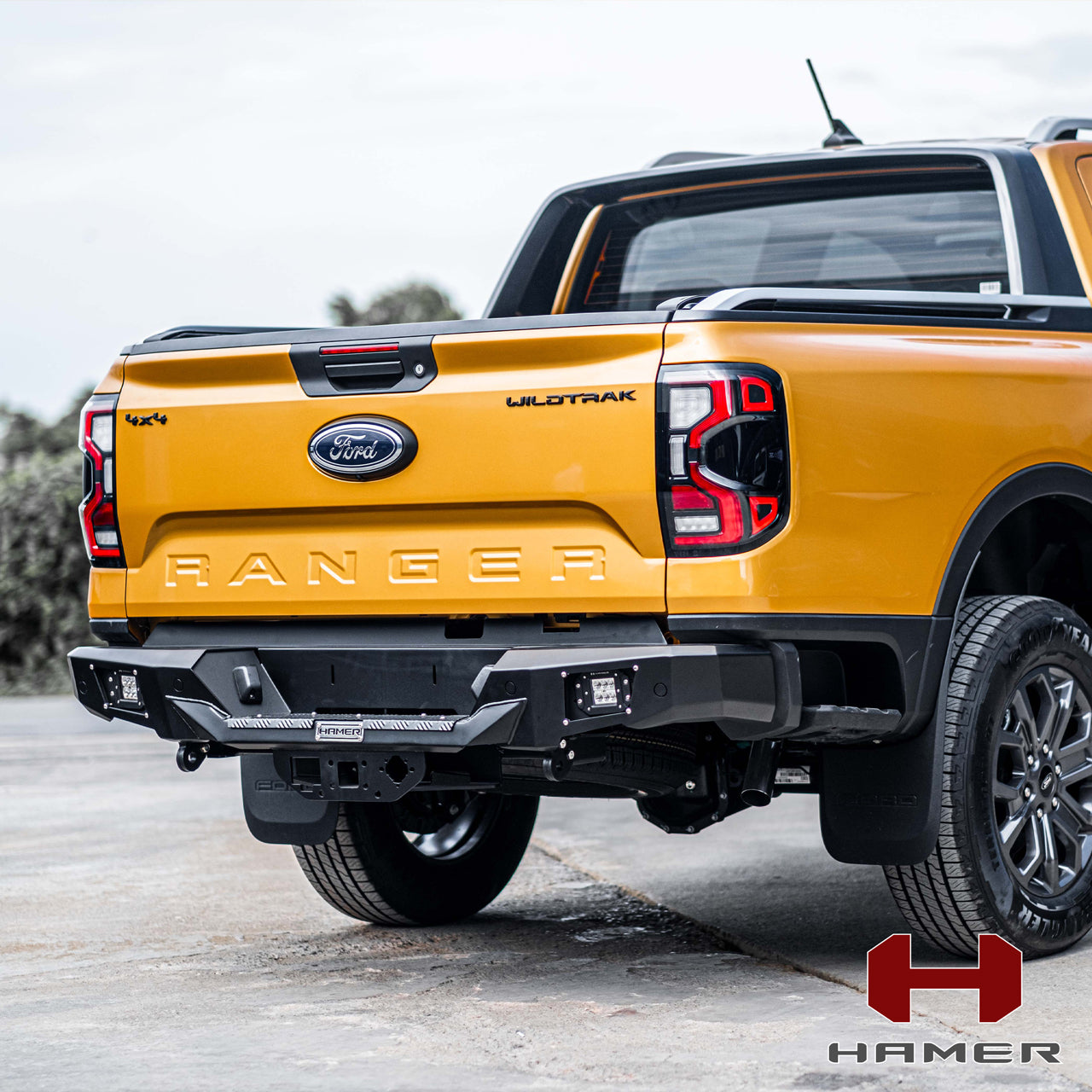 Ford Ranger Rear Louvre Ford Ranger - ANTZ Performance