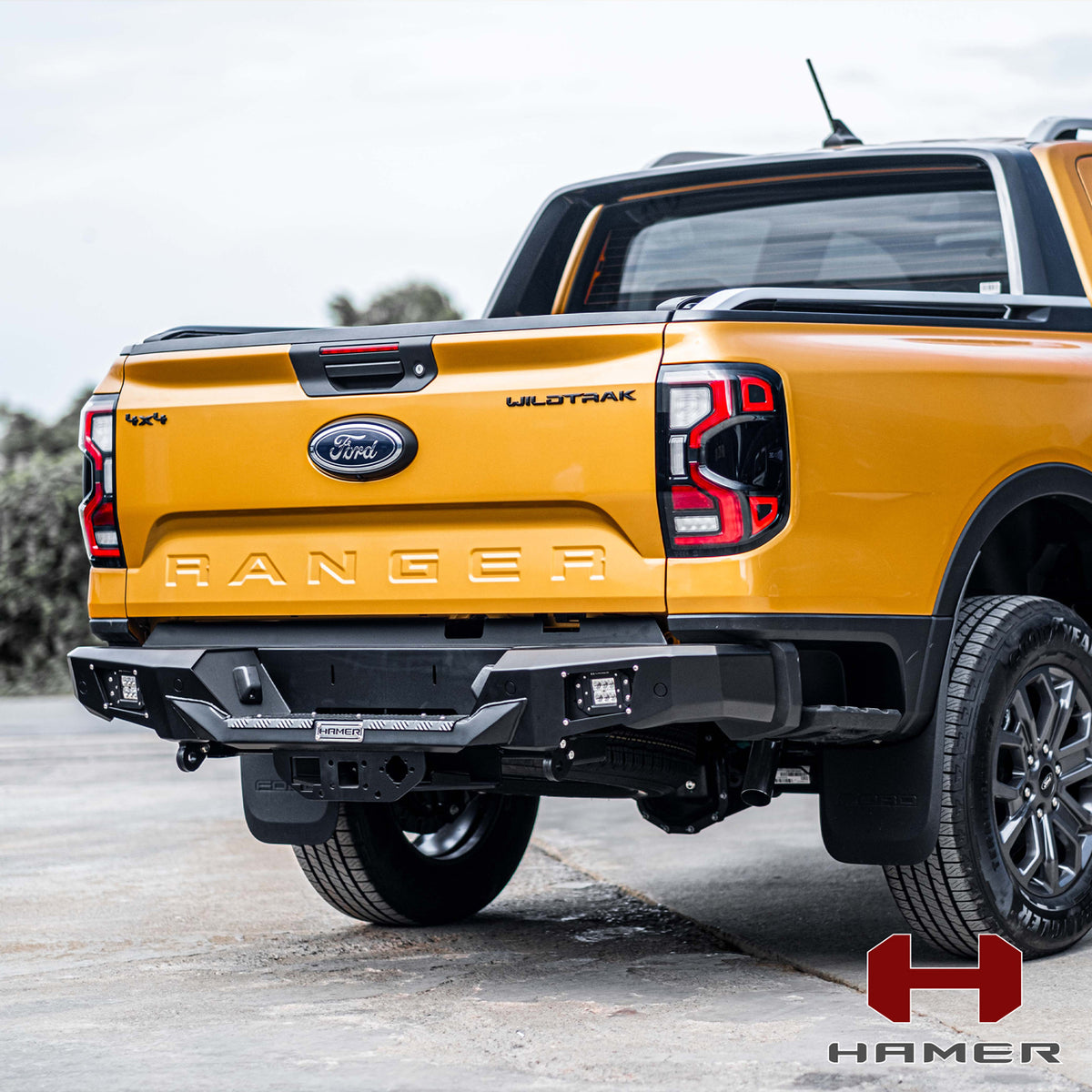 Ford Ranger Rear Modification Ford Ranger Nova Rear bar (Next Gen 2022+) - ANTZ Performance
