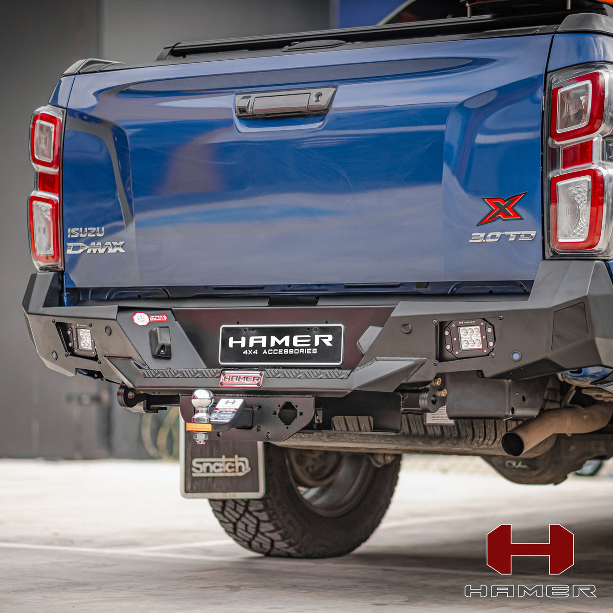 Isuzu D-MAX Nova Rear bar (2021+)