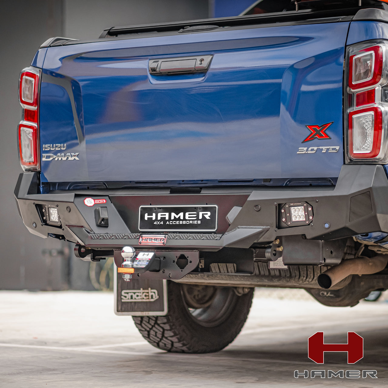 Isuzu D-MAX Nova Rear bar (2021+)