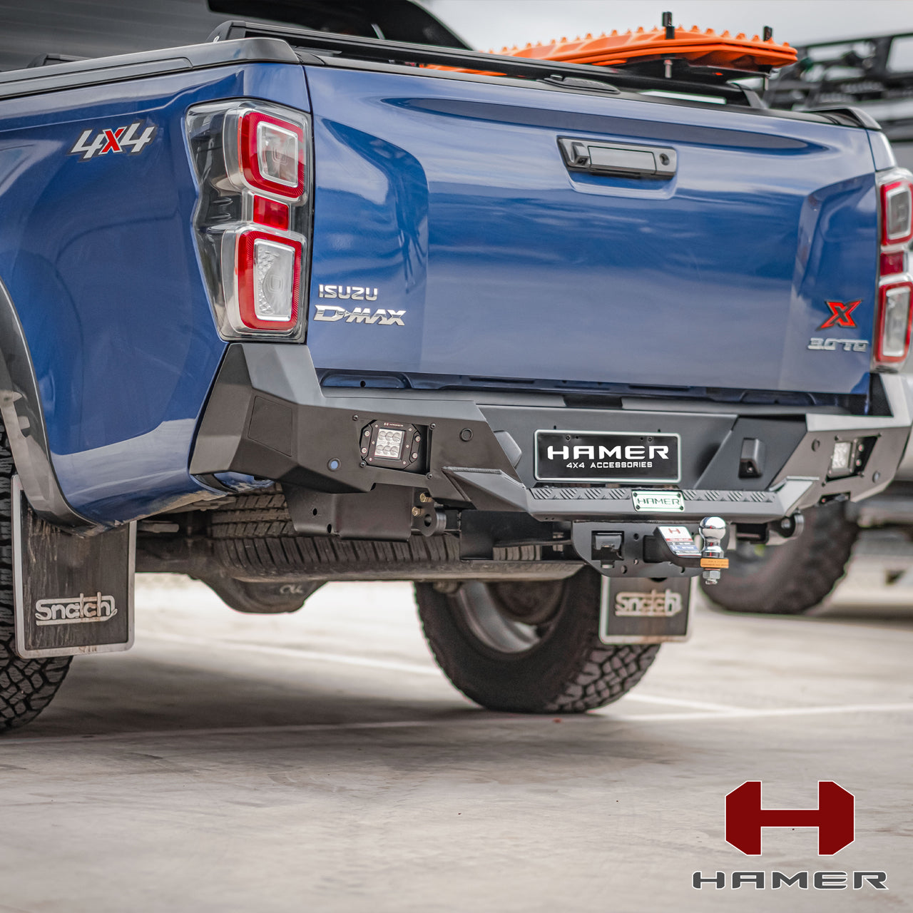 Isuzu D-MAX Nova Rear bar (2021+)