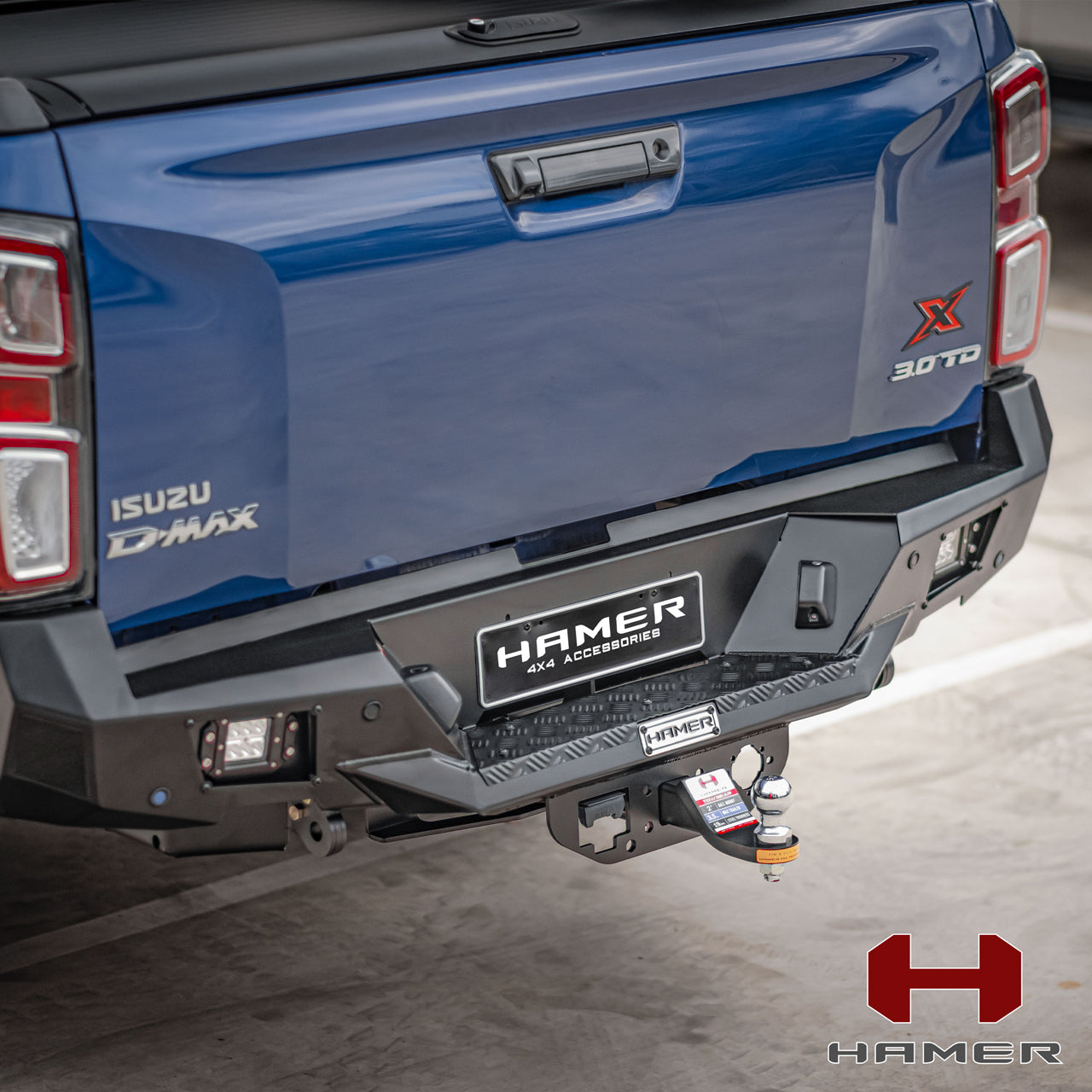 Isuzu D-MAX Nova Rear bar (2021+)