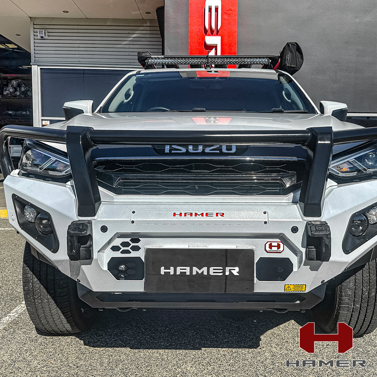 mugimug むぎマグ KING SERIES BULL BAR FOR ISUZU MU-X 2025 - Hamer 4x4