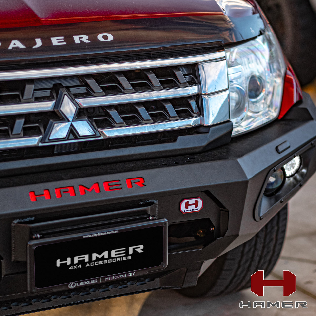 Mitsubishi Pajero King Bull Bar (2016+)