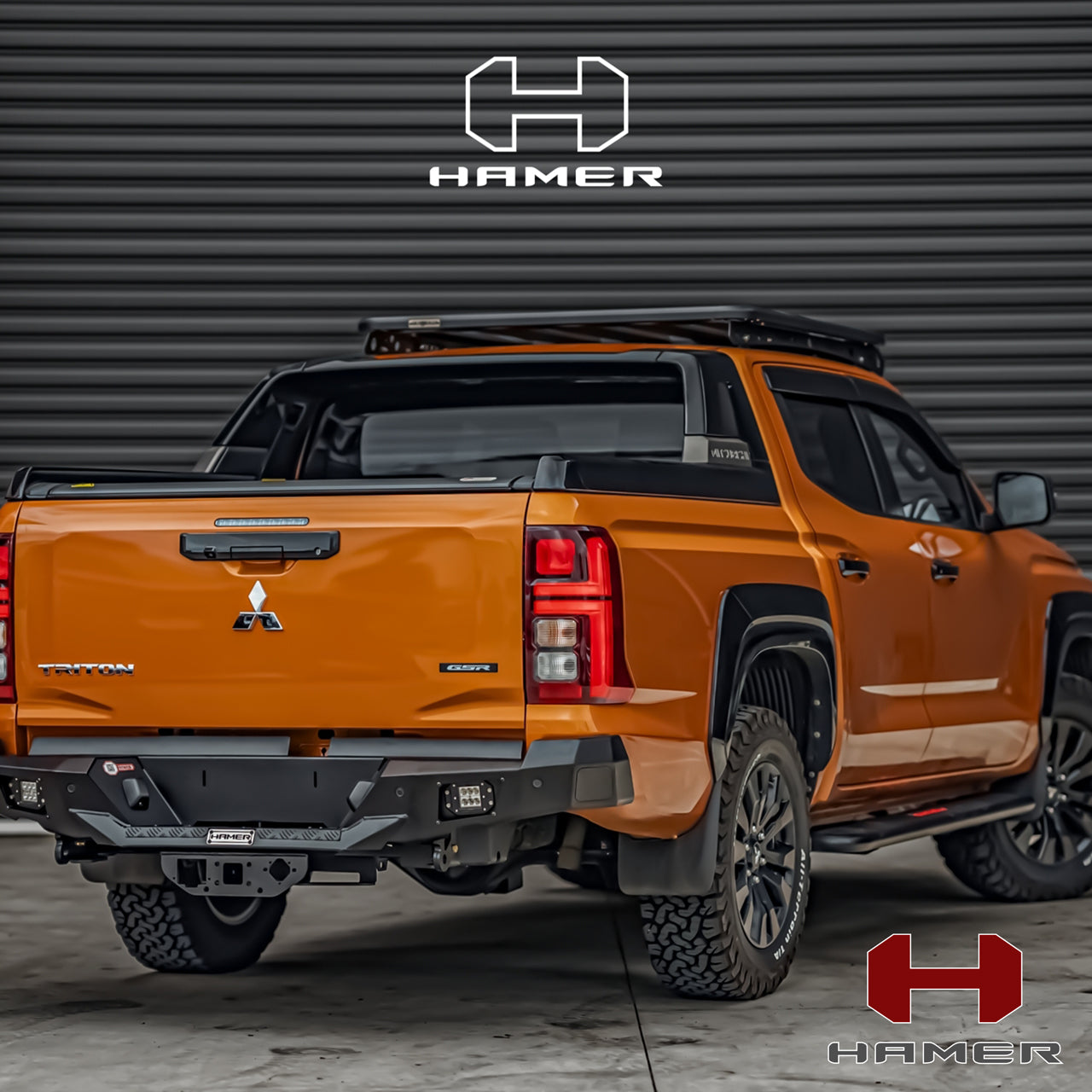 Mitsubishi Triton Nova Rear Bar (2024+)