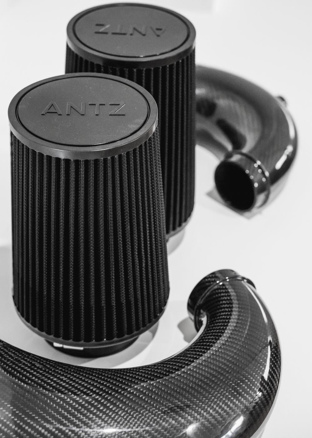 Mercedes Benz W205 C63 C63S M177 GLC63 GLC63S 3.5" Carbon Cold Air Intake Kit (2015-2020)