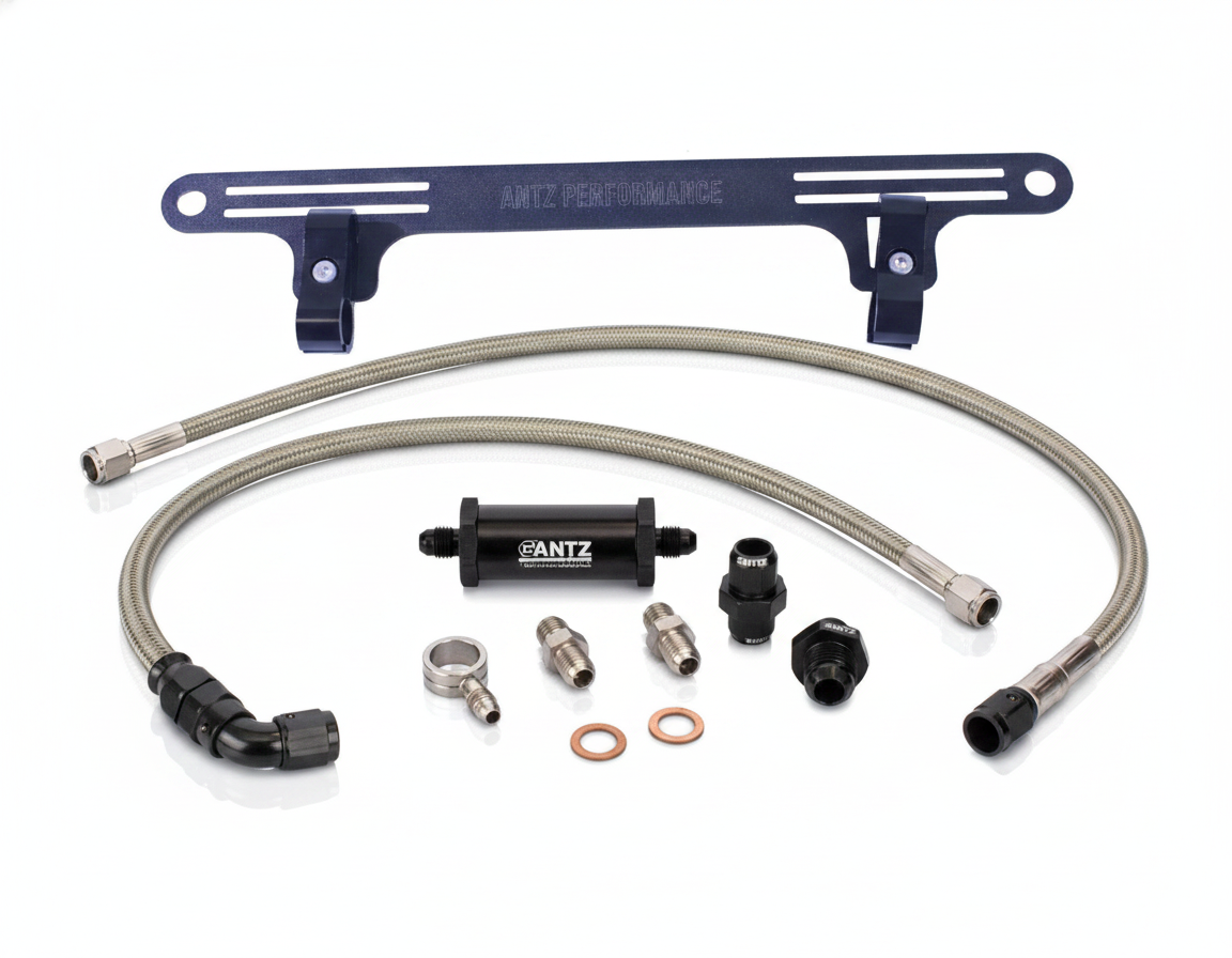 Barra Water and Oil Feed Line Kit