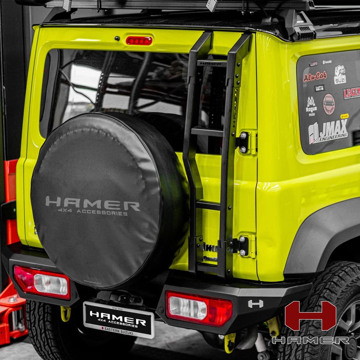 Jimny Rear Ladder Suzuki Jimny Rear Ladder (2018+) - ANTZ Performance